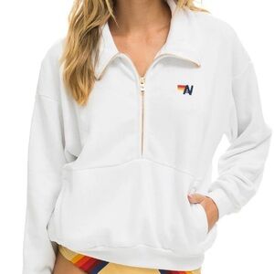 Aviaton half zip sweatshirt